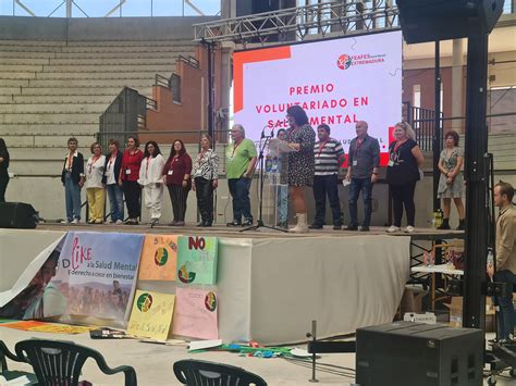 Iv Premio Voluntariado En Salud Mental Feafes Extremadura