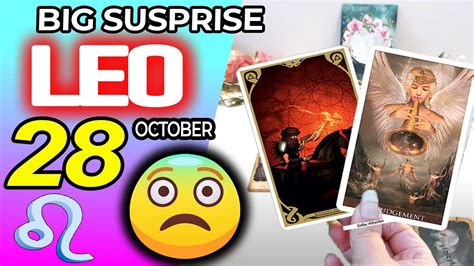 Leo ♌️😨 Big Susprise 😨 Horoscope For Today October 28 2024 ♌️ Leo