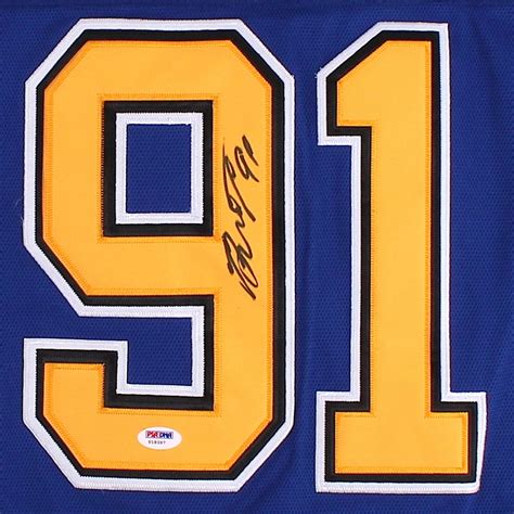 Vladimir Tarasenko Signed Blues Jersey (PSA COA) | Pristine Auction