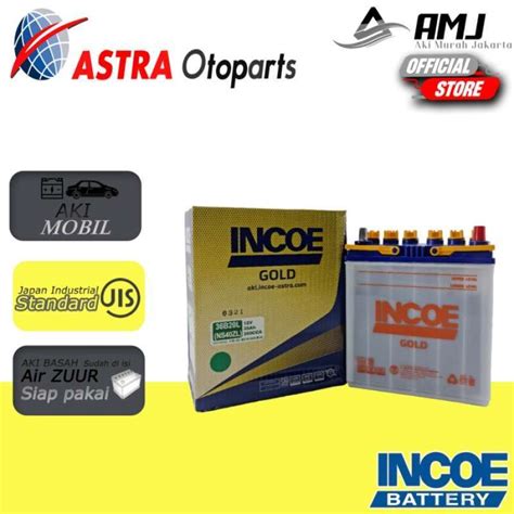 Promo Aki Mobil Incoe Gold Astra Ns40zl Aki Basah 12v 35 Ah Terbaik