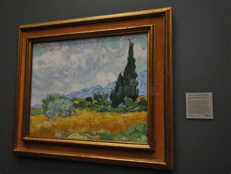 Inneres National Gallery Museum In London Van Gogh Malerei Blick