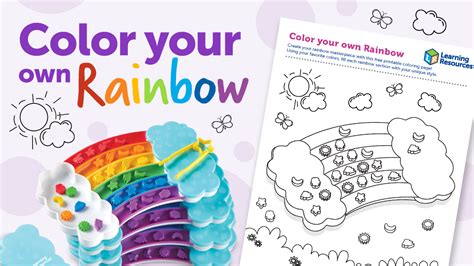 Rainbow color - PaletteMaker - Worksheets Library