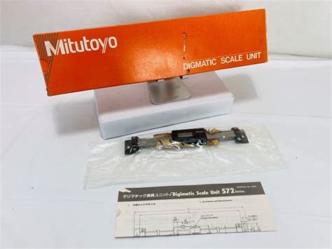 【未使用】mitutoyo ミツトヨ Abs デジマチック 測長ユニット スケール 572 200 10 Sd 10 Sk 220420018の落札情報詳細 ヤフオク落札価格検索 オークフリー