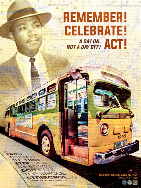 Martin Luther King Jr Bus Boycott In Color