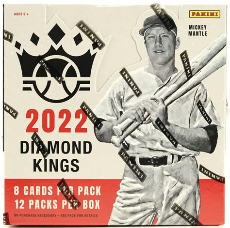 2022 Panini Diamond Kings Baseball Hobby Box Da Card World