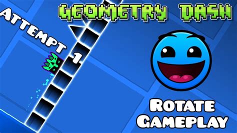 How To Rotate The Gameplay Geometry Dash 2 2 Editor Tutorial Youtube