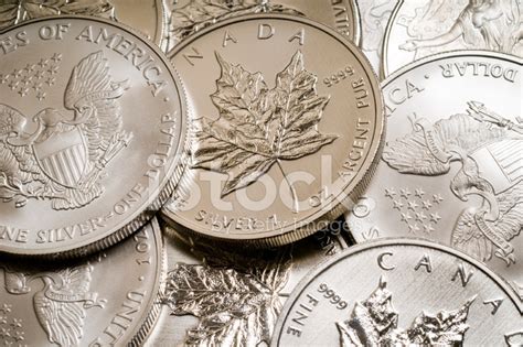 Pure Silver Bullion Coins Stock Photo | Royalty-Free | FreeImages