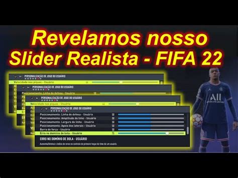 Sliders Realistas FIFA 22 PS4 Sliders FIFA 22 YouTube