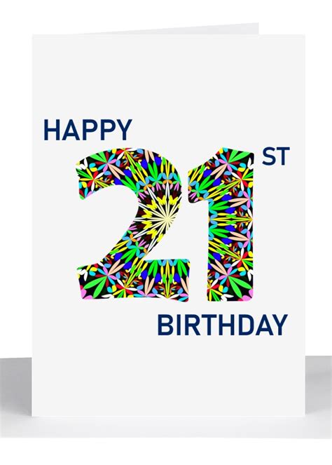 21St Birthday Card / Son 21st Birthday Card Large Boxed Design Amazon ...