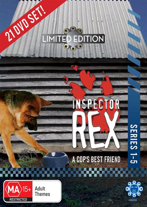 Inspector Rex Box Set 1 Series 1 5 DVD Madman Entertainment