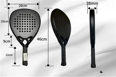 Oem Custom Design Logo Paddle Raquete De Professional Carbon Fiber