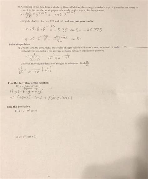 Solved Find The Derivative 1 Y 7x2 1 1 2 2 3 Y 6x2