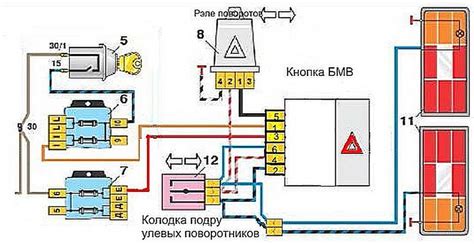 Реле поворотов ваз схема: 2109, 2108, 2106, 2107, 2110, 2114 . - Тюнинг ...