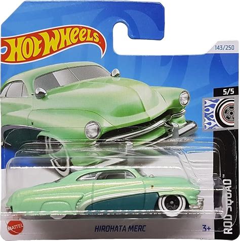 Amazon Hot Wheels Hirohata Merc Green Rod Squad Toys Games