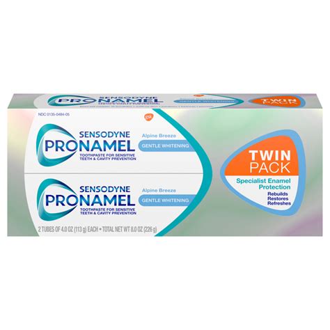 Save on Sensodyne Pronamel Gentle Whitening Toothpaste Alpine Breeze - 2 ct Order Online ...