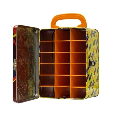 Hot Wheels Porta Autos Maletin Lata Caja Metal Vr Hwcc Modelo Jugueteria Loony Toys