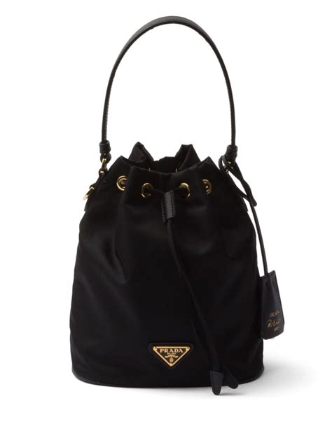 Prada Re Edition Bucket Bag Black Farfetch Hk