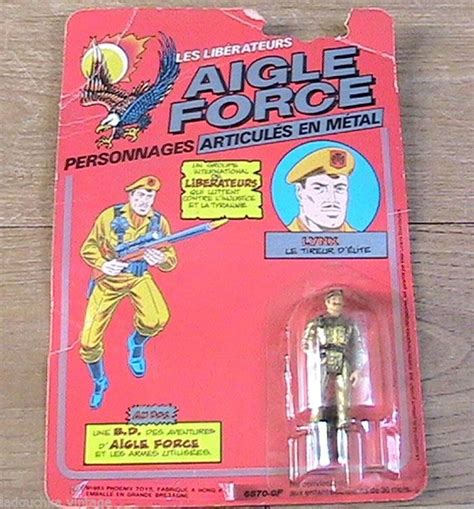 Eagle Force Stryker 1980s Die Cast Action Metal Figure Toy Etsy