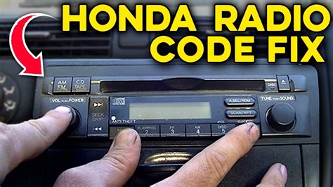 Honda Radio Code Lookup By Vin