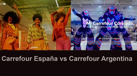 Carrefour Argentina Vs Carrefour Espa A Publicidad Anuncio Youtube