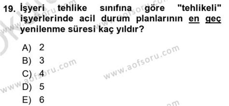 A F Acil Durum Ve Afet Y Netimi Planlar Dersi Y L Yaz