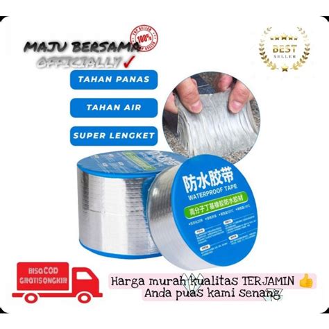 Jual MB Lem Anti Bocor Lem Anti Air Alumunium Super Waterproof Tape