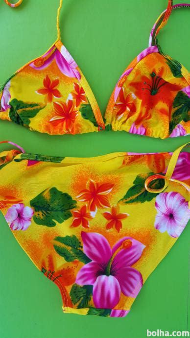 Rožaste kopalke bikini S