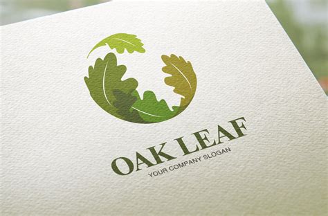 Oak Leaf Logo | Branding & Logo Templates ~ Creative Market