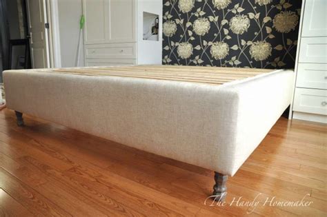 Мягкая двуспальная кровать своими руками Upholstered Bedframe Diy ...