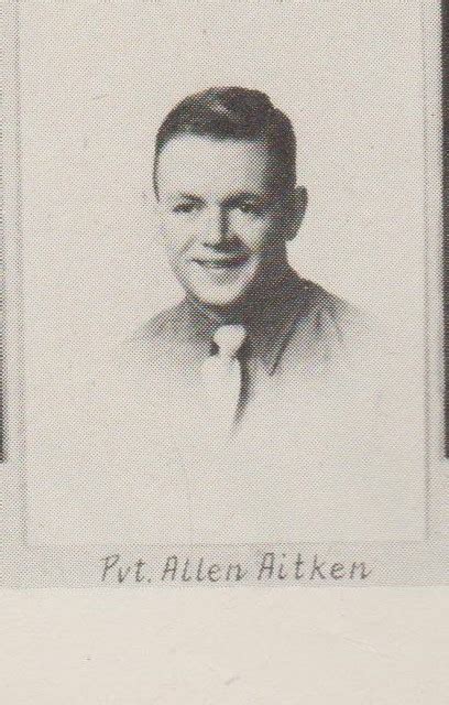 Pvt Allan Harold Aitken Find A Grave Memorial