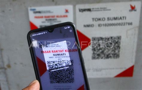 Pertumbuhan Pengguna Qris Di Indonesia Antara Foto