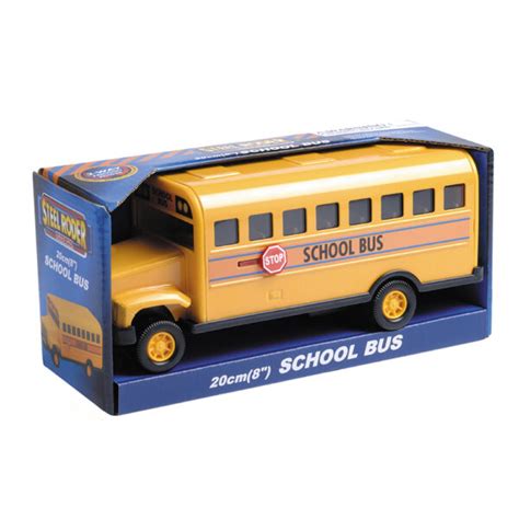 METAL SCHOOL BUS - Playwell Canada Toy Distributor