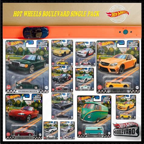 Hot Wheels Boulevard Wide Variation Of Premium Execution Of Legendary Cars C Amg Vw T Mazda