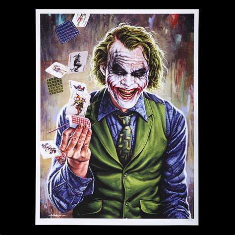 Joker Heath Ledger Poster