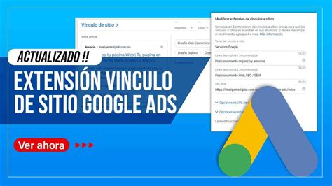 Extensi N De Vinculo De Sitio En Google Ads Youtube