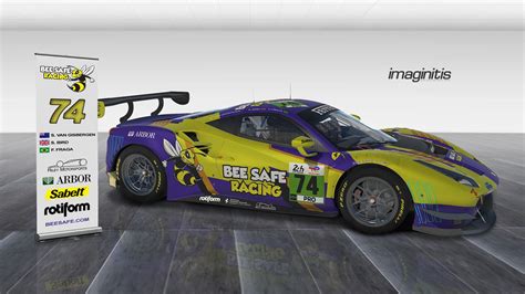 Bee Safe Racing Gt3 Number Boards By Rex C Trading Paints