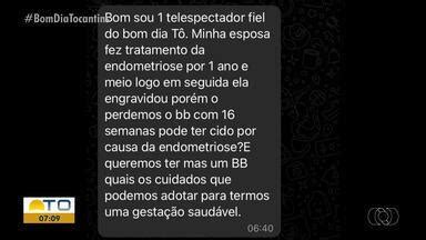 Bom Dia Tocantins M Dica Tira D Vidas Das Telespectadora Sobre