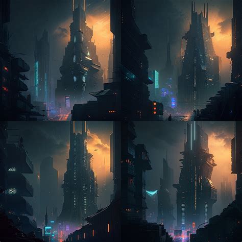 ArtStation - Cyberpunk Cities 2099 | Artworks