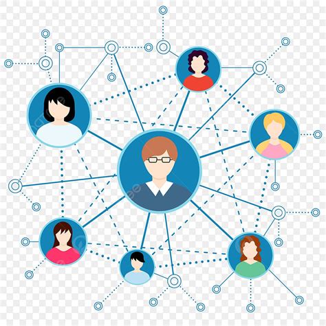 Social Network Communication Vector Hd Png Images Social Network