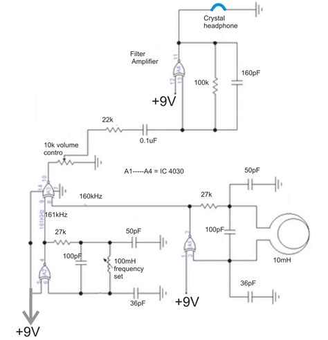 Simple Metal Detector Circuit