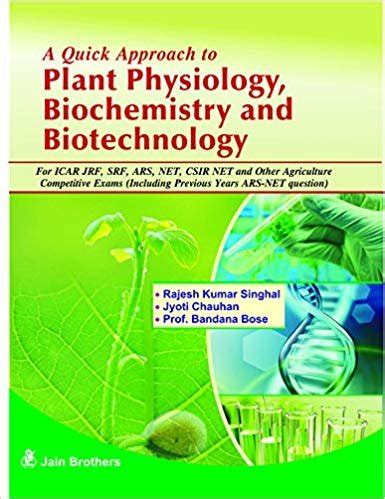 Pdf A Quick Approach To Plant Physiology Biochemistry And Biotechnology