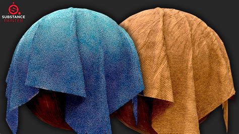 Fabric Smart Materials for Substance Painter Texture | CGTrader