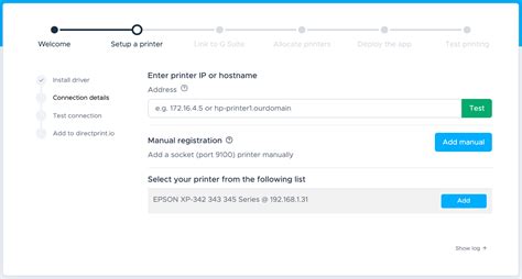 Guided Setup Directprint Io