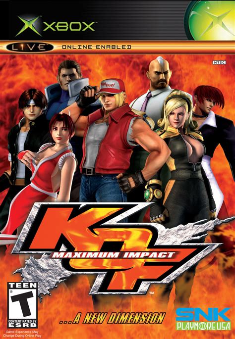 King Of Fighters Maximum Impact Videojuego Ps Y Xbox Vandal