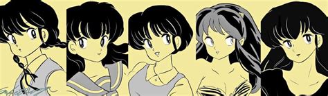 Female Characters Created By Rumiko Takahashi Anime