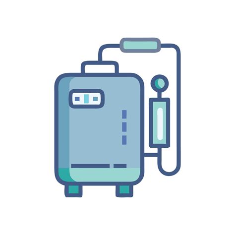Advanced Oxygen Concentrator Design 57243040 Vector Art at Vecteezy
