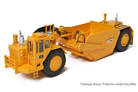 1:48 Cat® 657B Wheel Tractor-Scraper with Coal Bowl – Die-Cast - Classic Construction Models