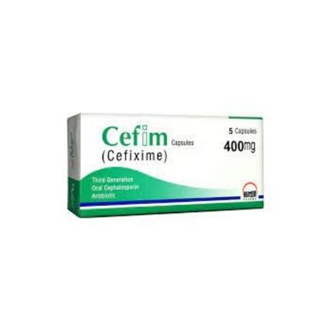 Cefim Mg Capsules Cefixime Fareed Pharma World