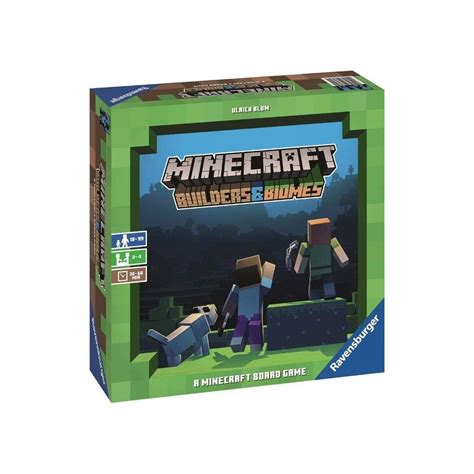 Minecraft Builders Biomes Jeux de société Matagot Ravensburger