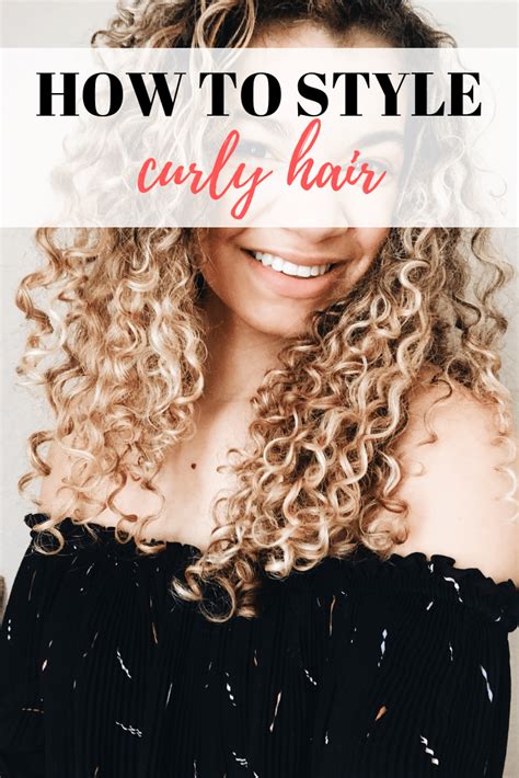 How To Style Curly Hair My Chic Obsession